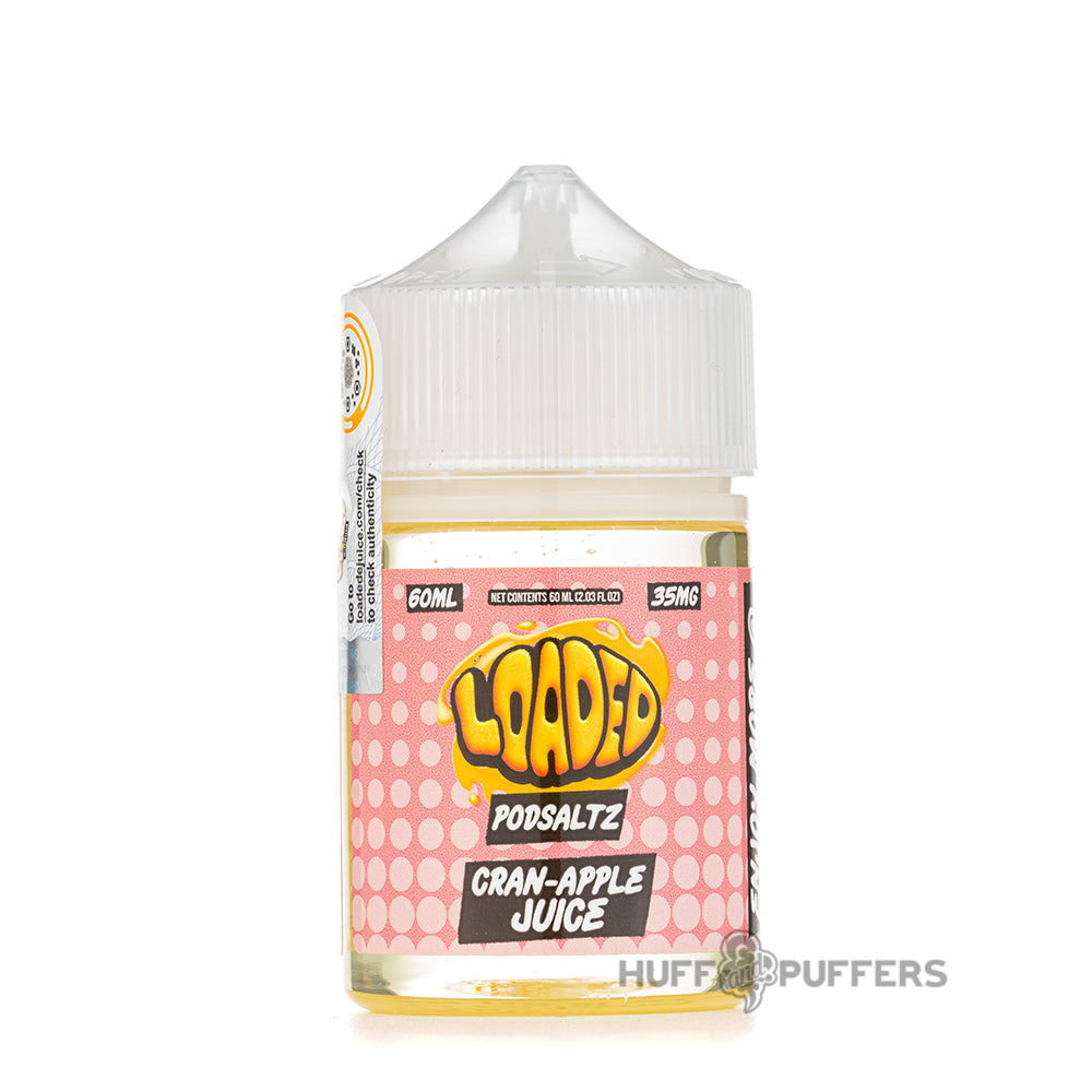 loaded podsaltz cran apple e-juice salt nicotine 60ml