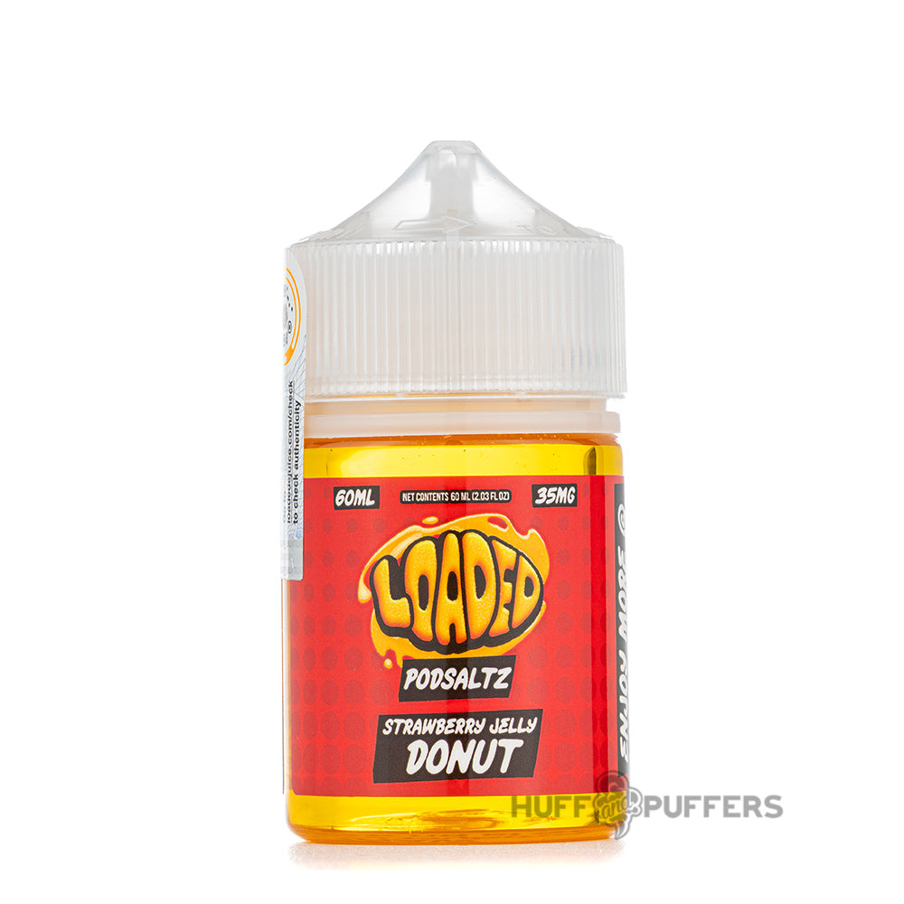 loaded podsaltz strawberry jelly donut 60ml e-juice 