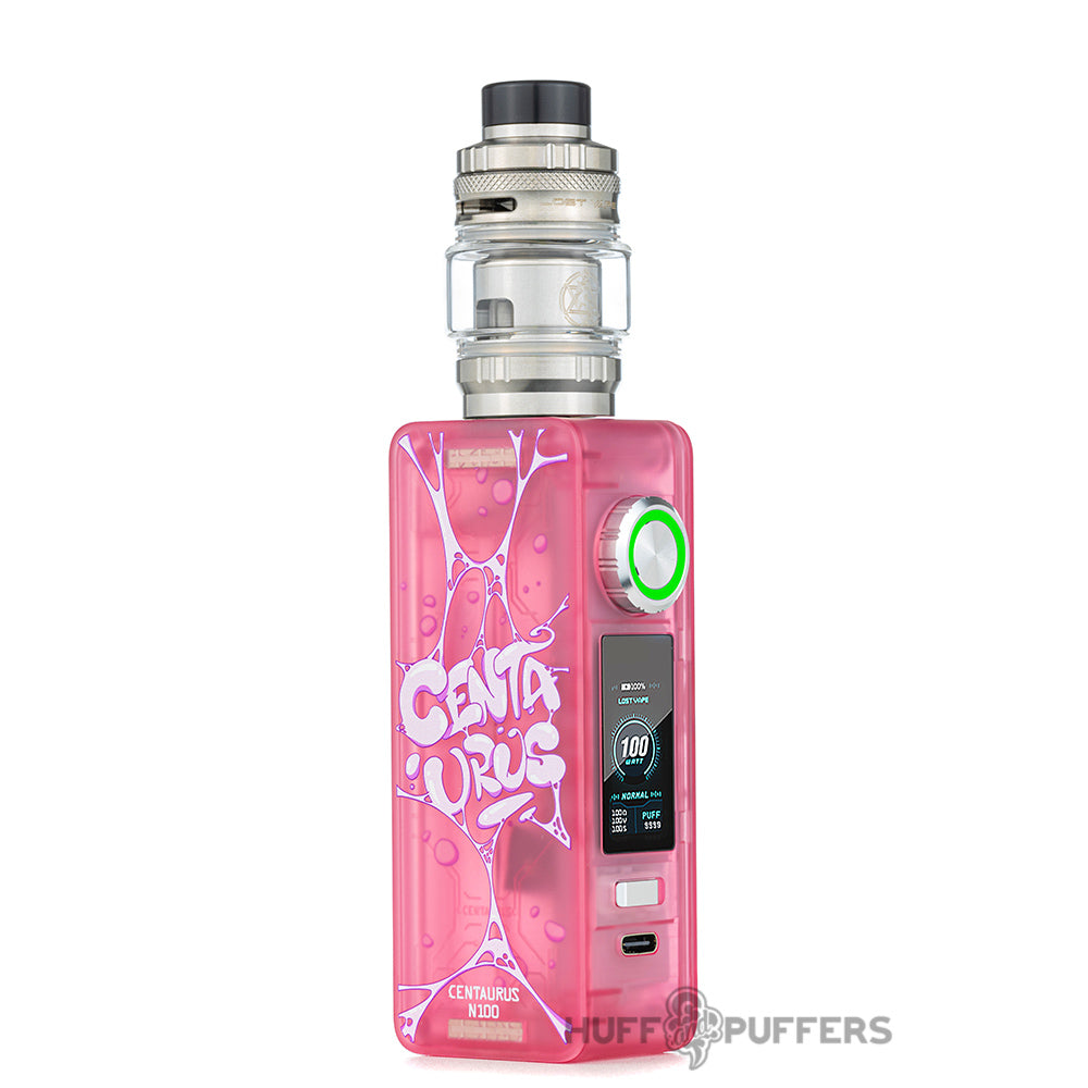 lost vape centaurus n100 kit pink waves