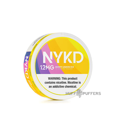 nykd nicotine pouches berry lemon ice 12mg