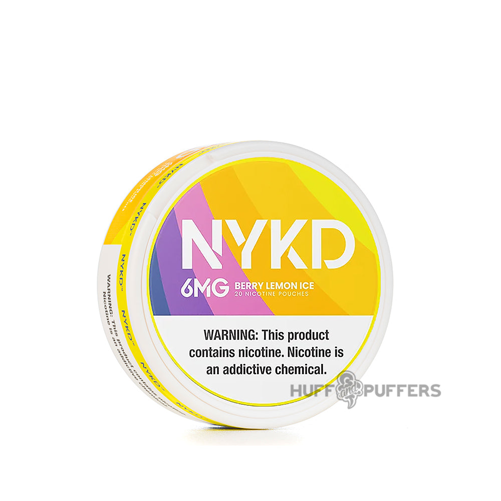 nykd nicotine pouches berry lemon ice 6mg