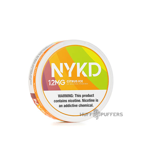 nykd nicotine pouches citrus ice 12mg