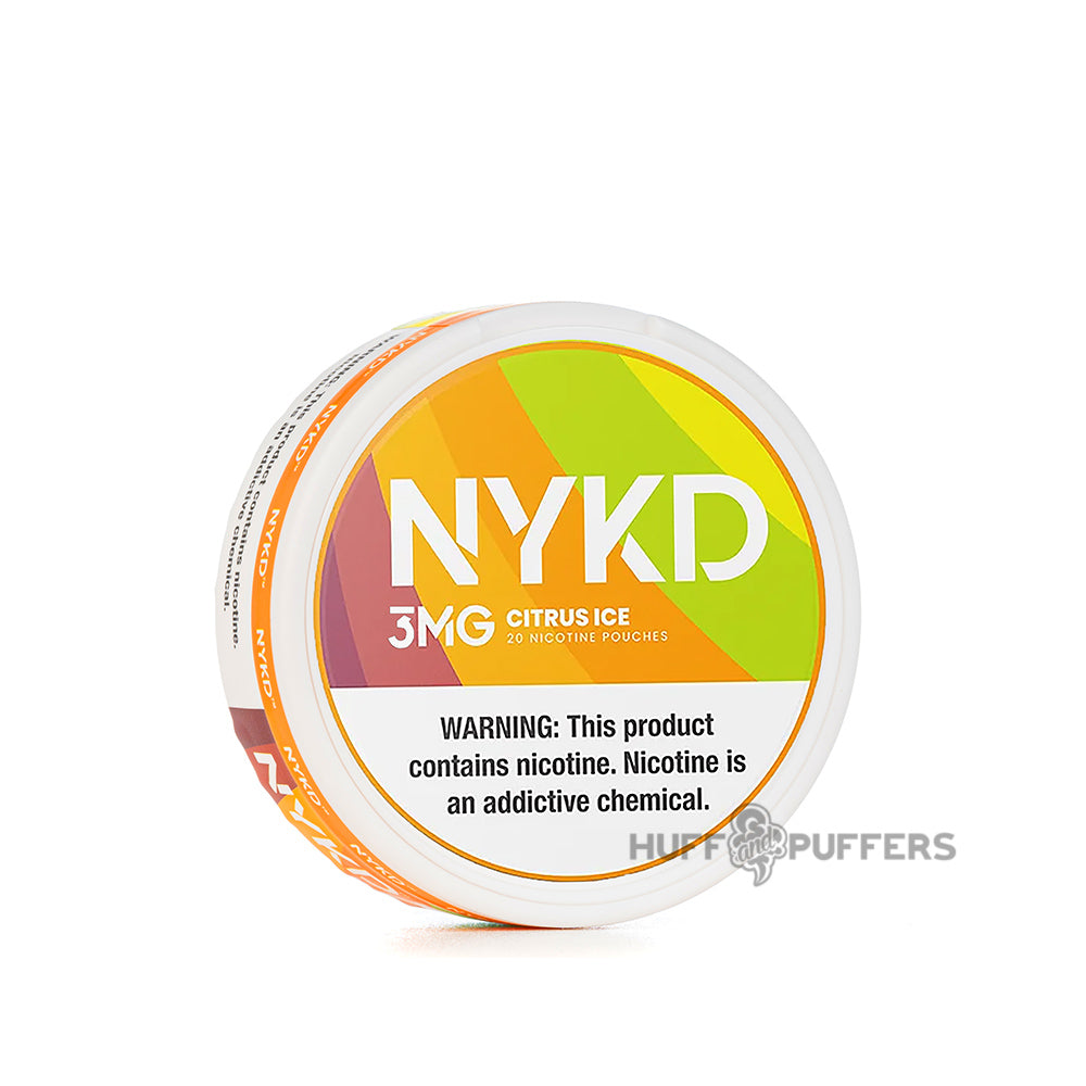 nykd nicotine pouches citrus ice 3mg