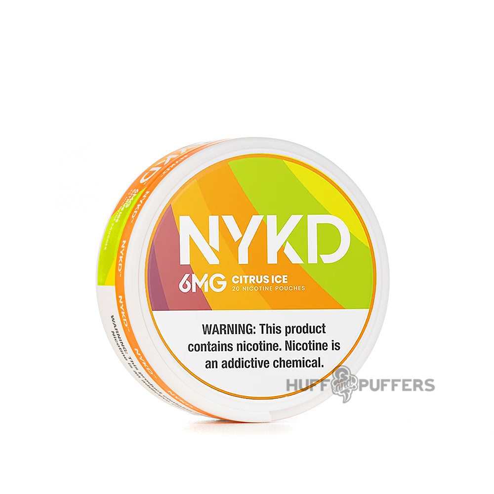 nykd nicotine pouches citrus ice 6mg