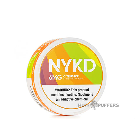 nykd nicotine pouches citrus ice 6mg