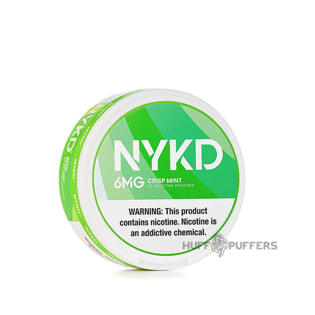 nykd nicotine pouches crisp mint 6mg