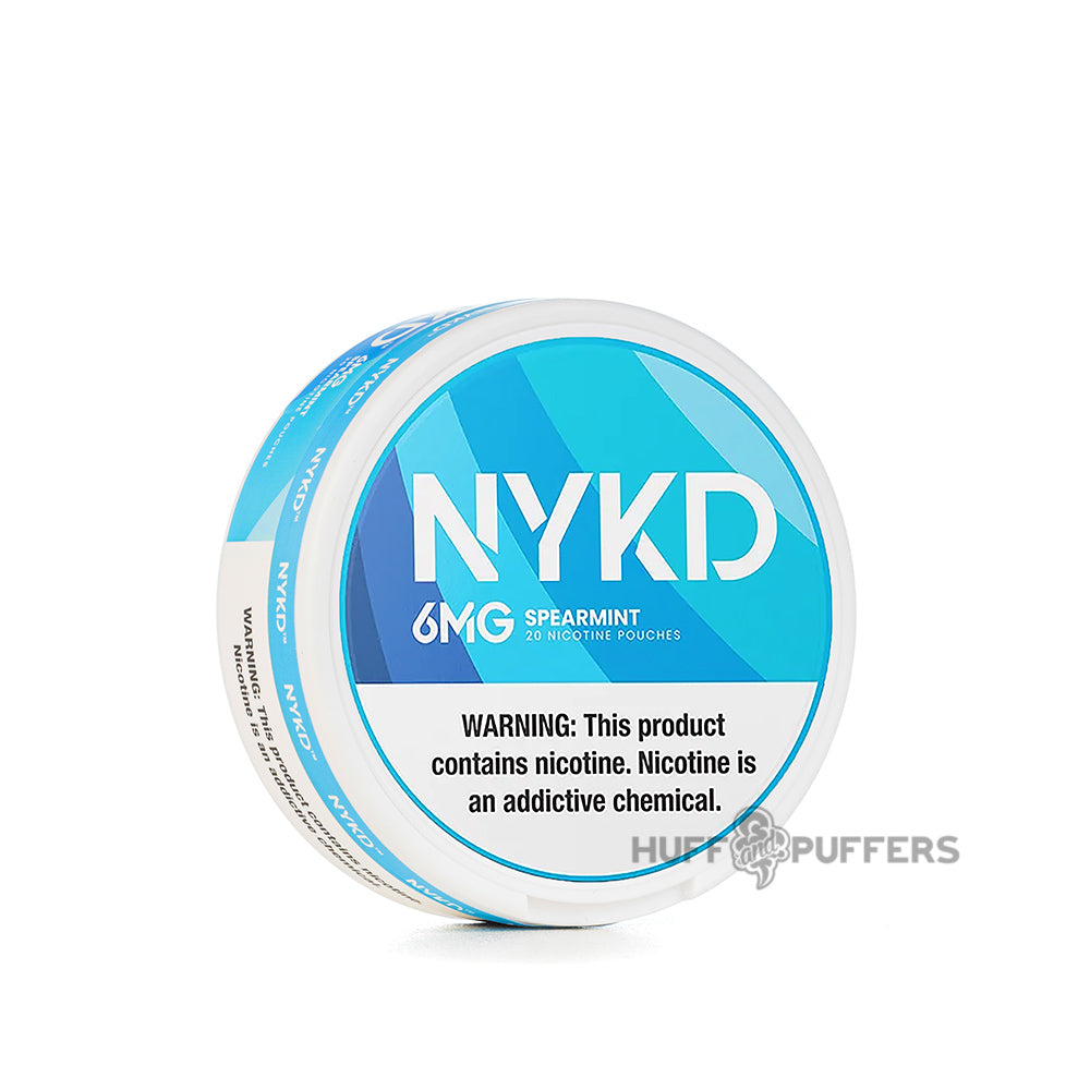 nykd nicotine pouches spearmint 6mg