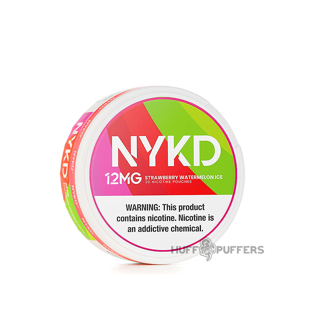 nykd nicotine pouches strawberry watermelon ice 12mg