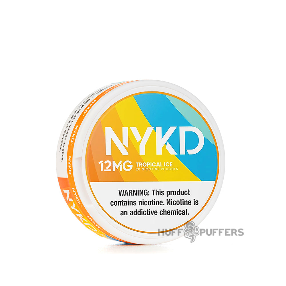 nykd nicotine pouches tropical ice 12mg