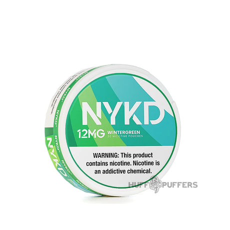 nykd nicotine pouches wintergreen 12mg