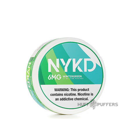 nykd nicotine pouches wintergreen 6mg