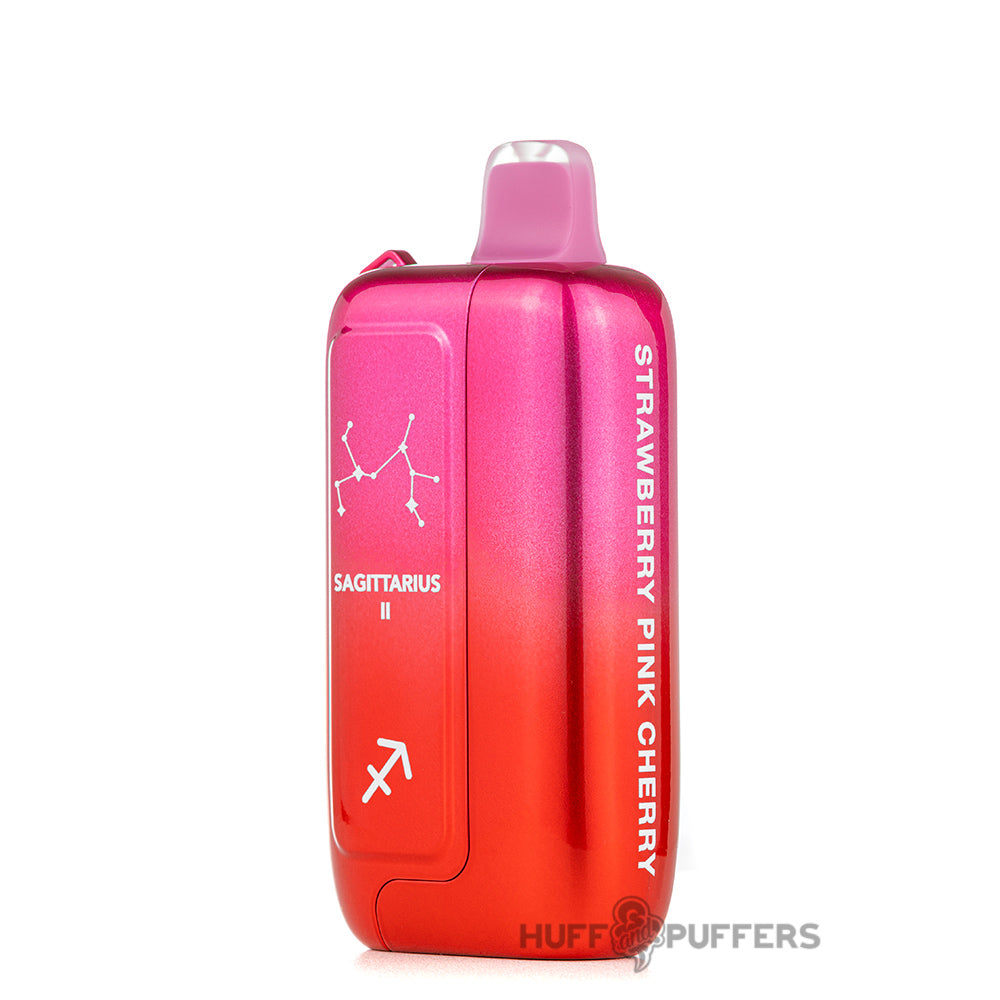 oxbar ice-nic control vape strawberry pink cherry back view