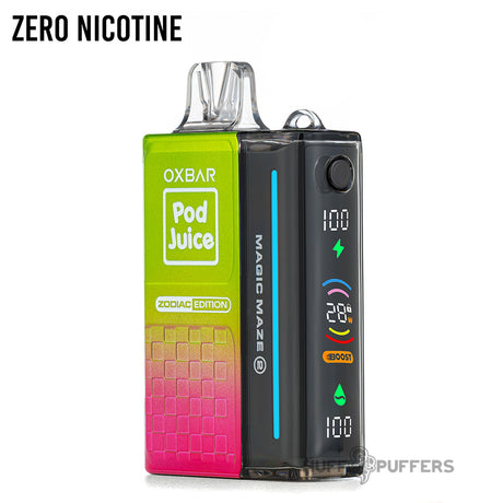 oxbar magic maze 2.0 zero nicotine disposable vape watermelon skitz