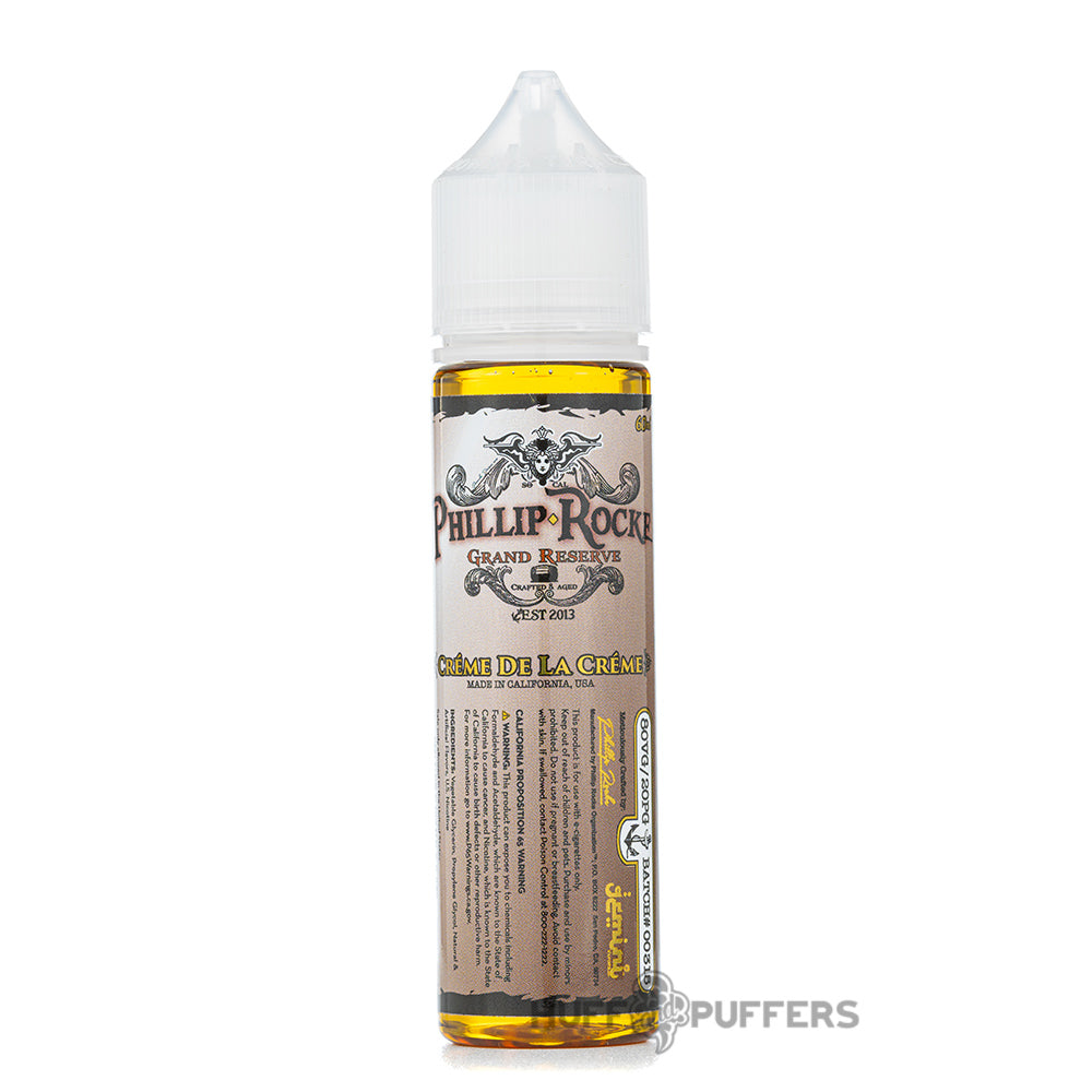 Phillip Rocke Grand Reserve Creme De La Creme 60mL e-juice bottle