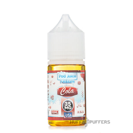 pod juice cola freeze salt nicotine e-juice 30ml