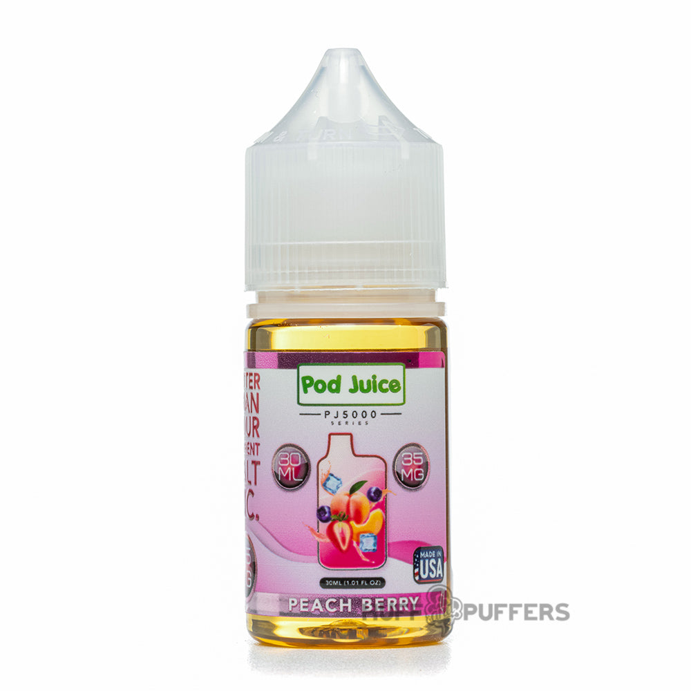 Pod Juice PJ5000 Kiwi Dragon Berry Salt Nicotine E-Juice – Huff & Puffers