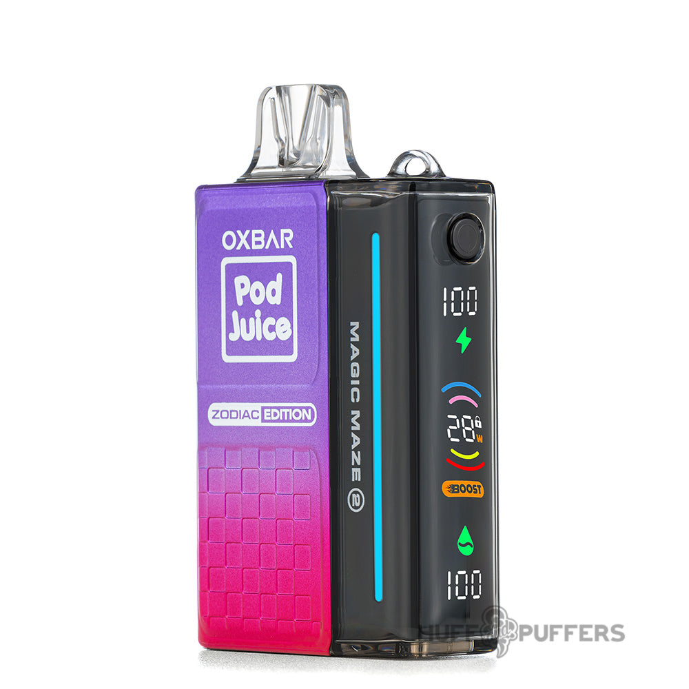 pod juice x oxbar magic maze 2.0 vape rainbow ice