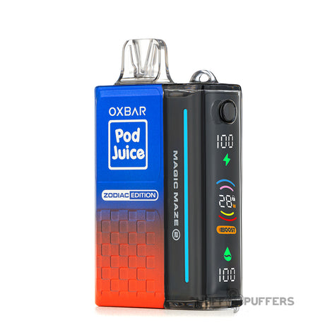 oxbar magic maze 2.0 vape x pod juice rocket pop