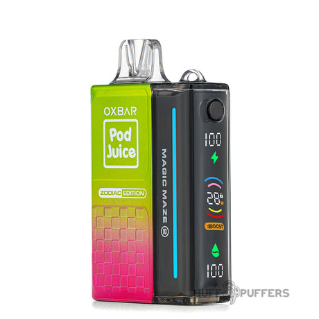 pod juice x oxbar magic maze 2.0 vape watermelon skitz