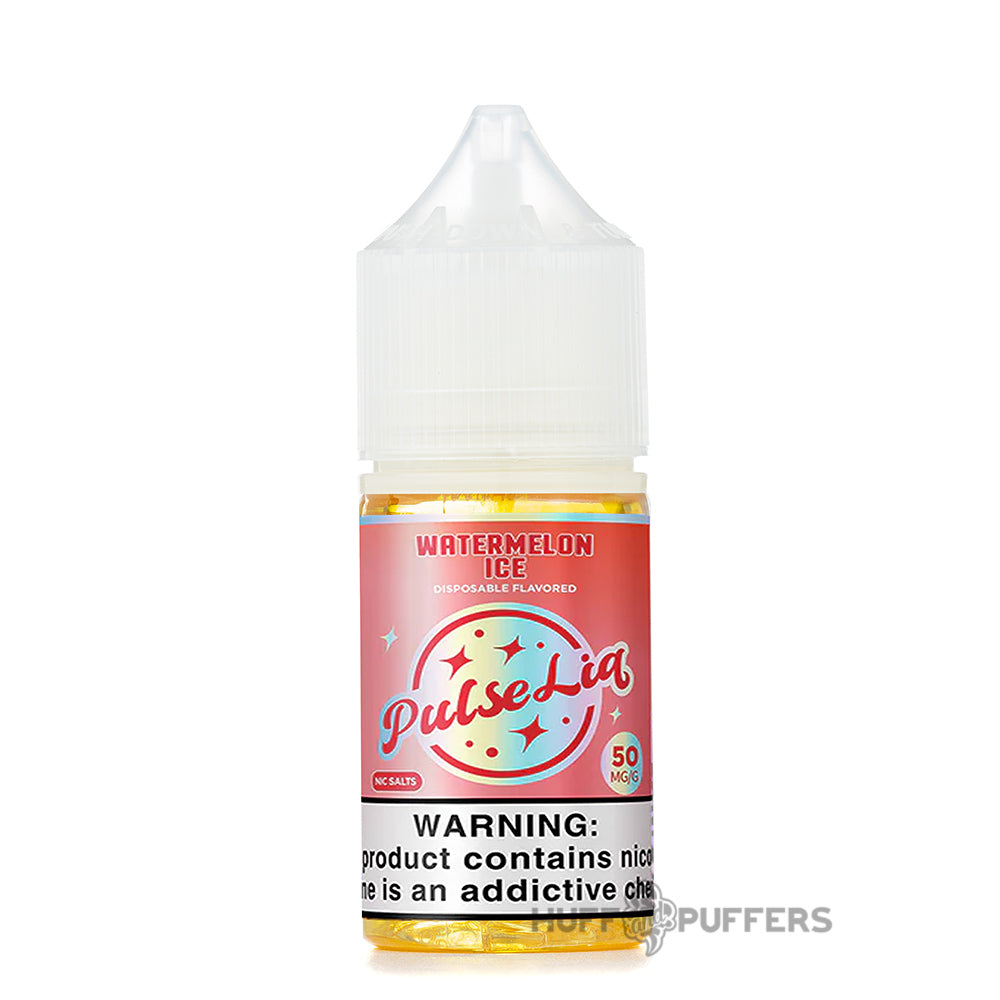 pulse liq salt watermelon ice 30ml e-juice bottle