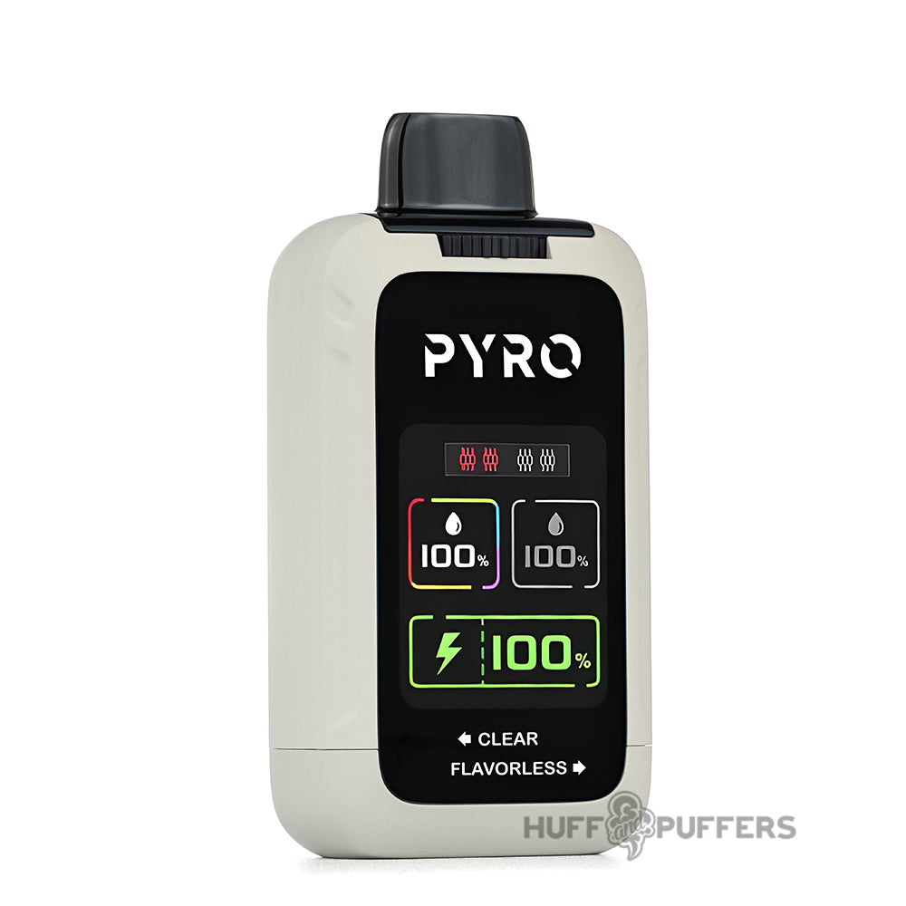 pyro duo 30k disposable vape clear flavorless