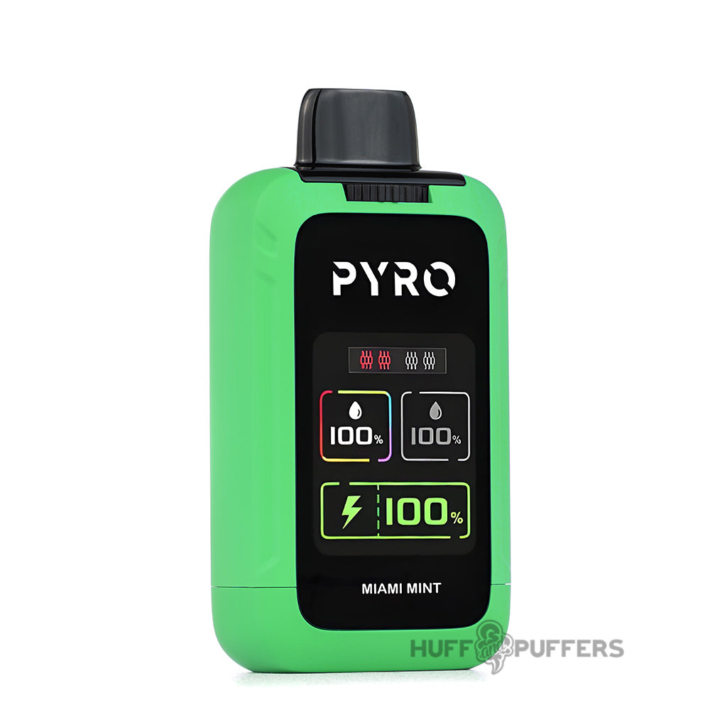 pyro duo 30k disposable vape miami mint