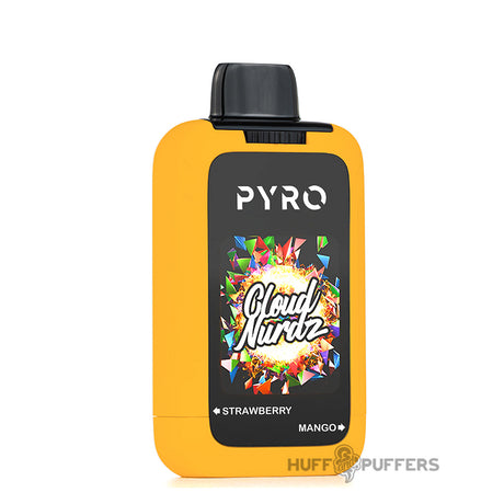 pyro duo cloud nurdz strawberry mango disposable vape