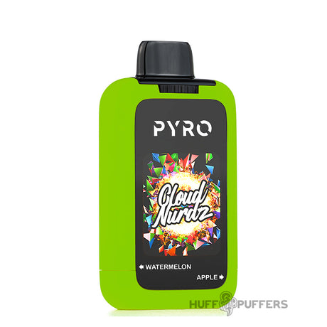 pyro duo cloud nurdz watermelon apple disposable vape