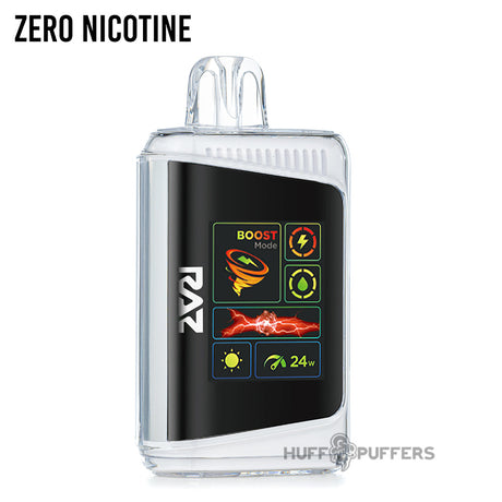 raz ltx zero nicotine disposable vape new york mint