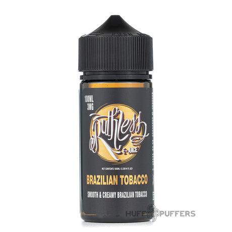 ruthless e juice brazilian tobacco 100ml bottle