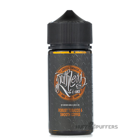 ruthless e juice coffee tobacco 100ml e-juice bottle