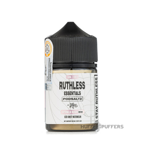 Ruthless Essentials Podsaltz WTRMLN Rush On Ice salt nicotine e-juice 60mL