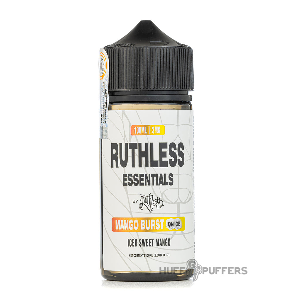 ruthless essentials mango burst on ice 100ml e-juice