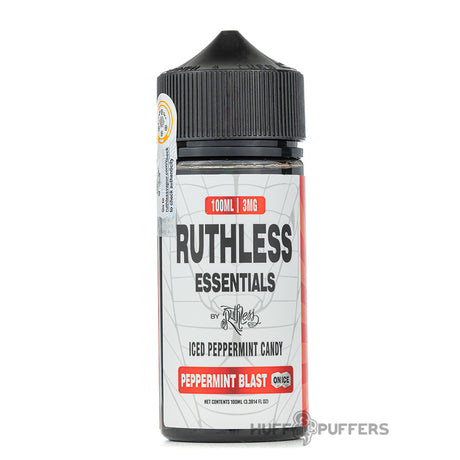 ruthless essentials peppermint blast on ice e-juice 100ml