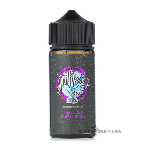 ruthless grape drank on ice 100ml e-juice bottle