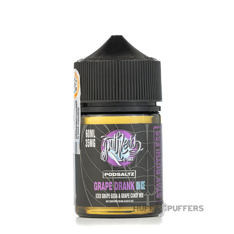 ruthless podsaltz grape drank on ice 60ml salt nicotine e-juice