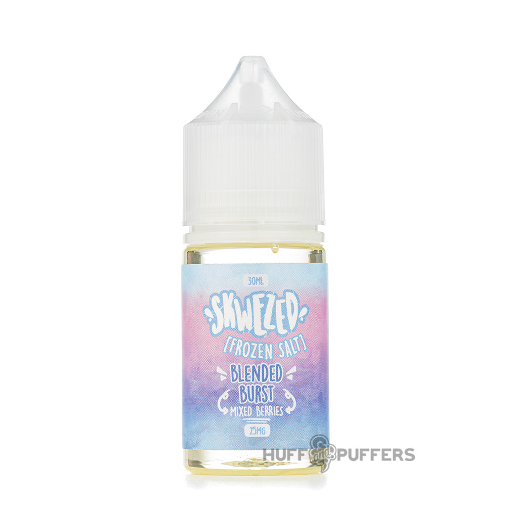 skwezed frozen salt mixed berries blended burst e-juice