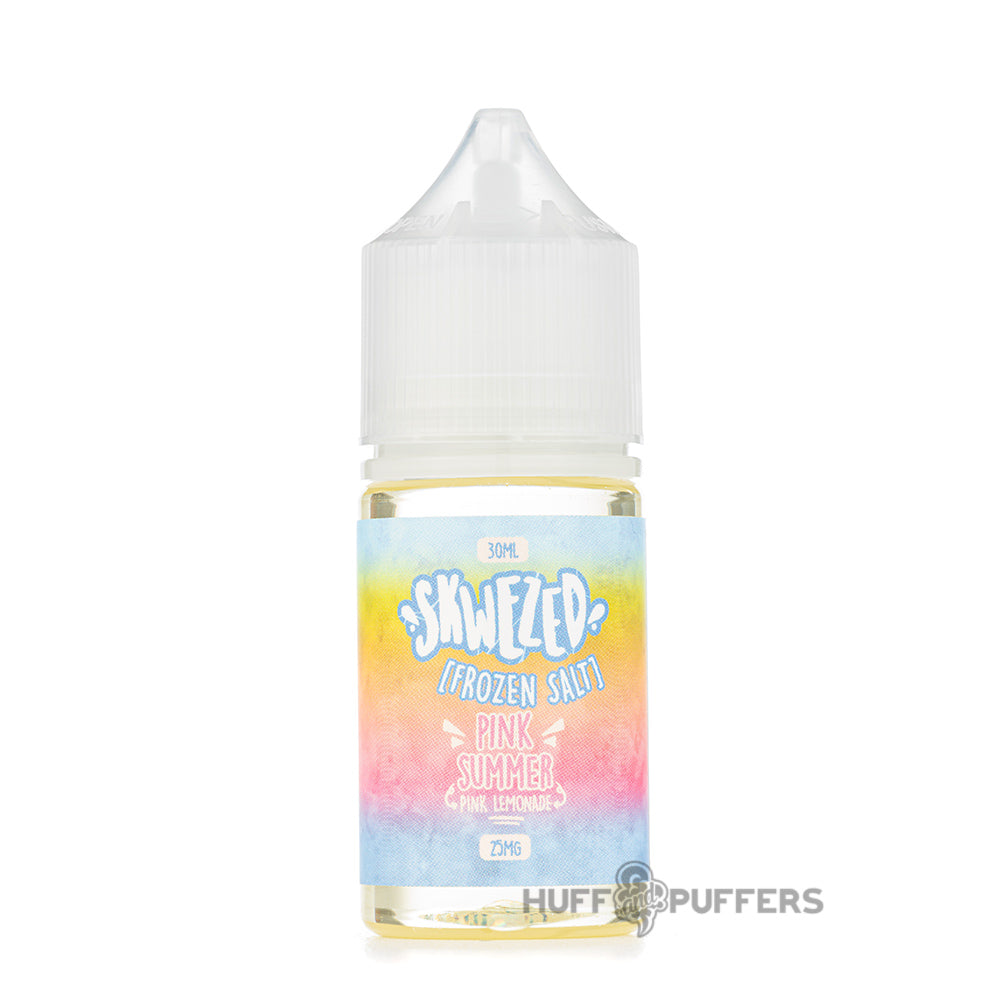 Skwezed Salt Pink Lemonade Ice E-Juice 30mL — $10.99 – Huff &amp; Puffers