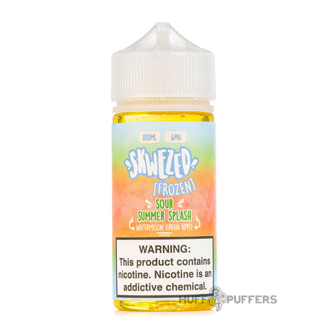 skwezed frozen watermelon green apple sour summer splash e-juice