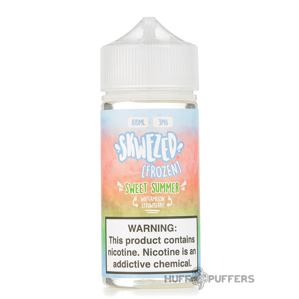 skwezed frozen watermelon strawberry sweet summer e-juice 100ml