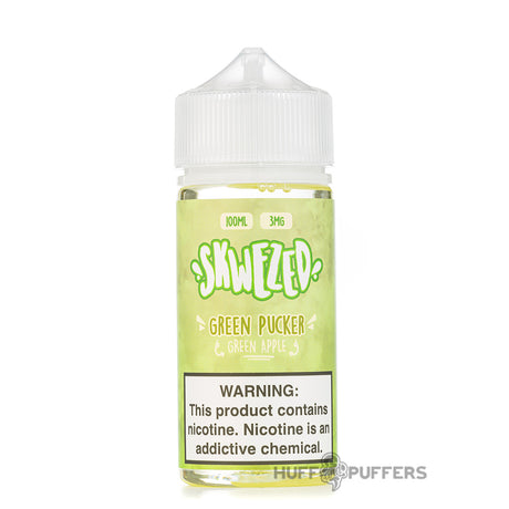 skwezed green apple green pucker e-juice 100ml