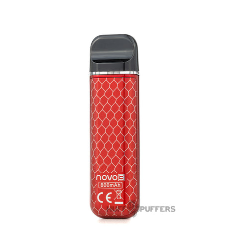 smok novo 3 pod system iml red cobra back view