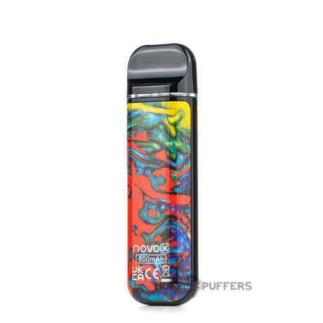 smok novo x pod system 7-color resin back view