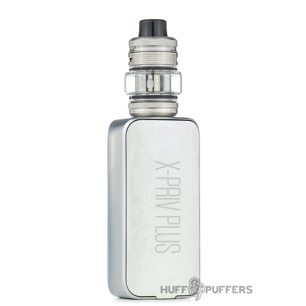 smok x priv plus kit white shell