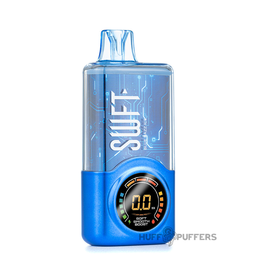 swft meta disposable vape blue razz ice