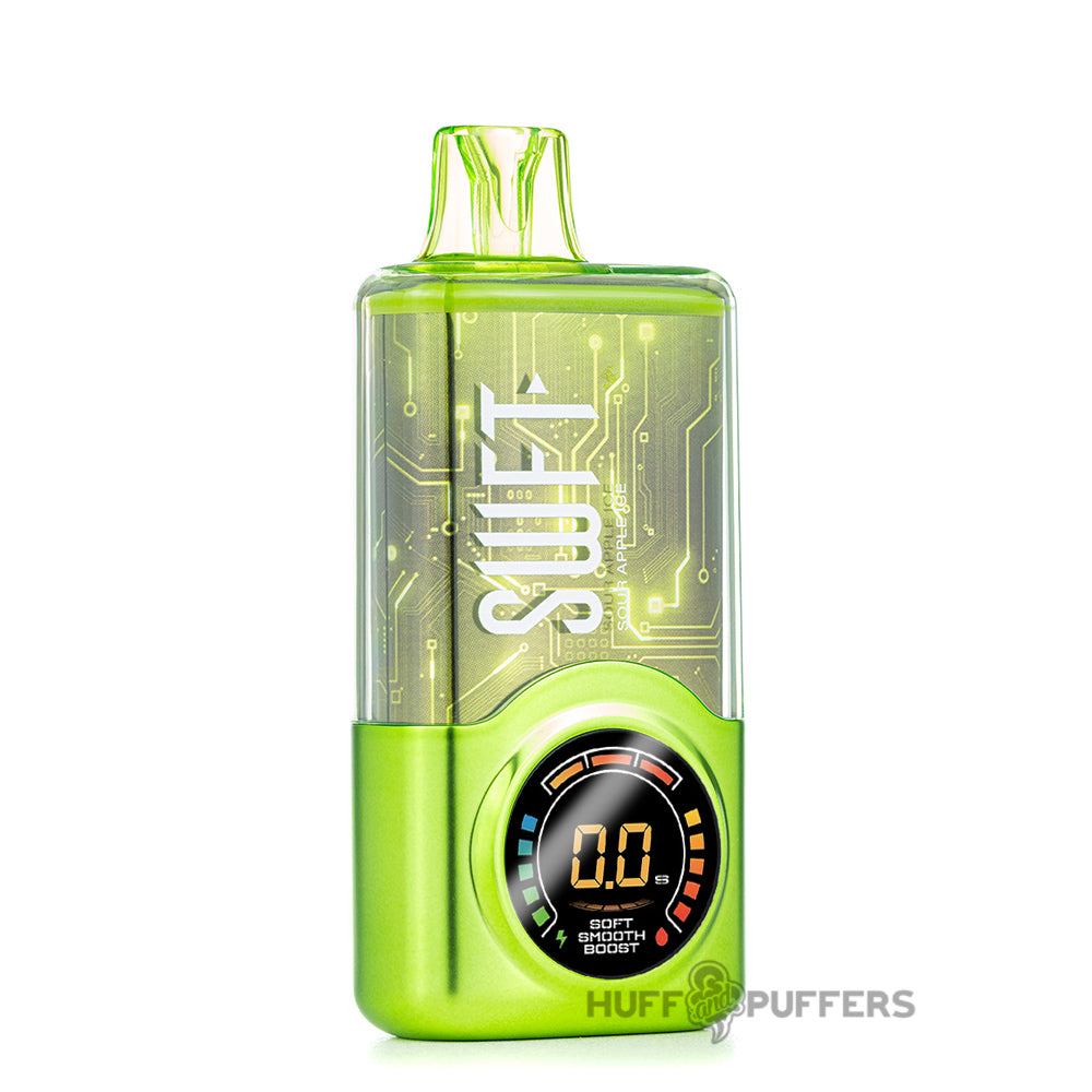 swft meta disposable vape sour apple ice