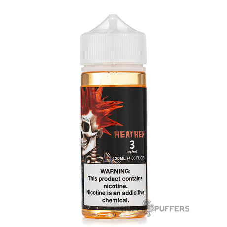 time bomb heathen 120ml e-juice bottle