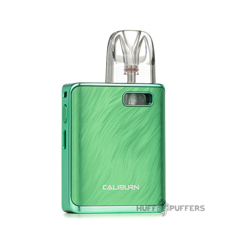 uwell caliburn g3 pro koko pod system emerald green back view