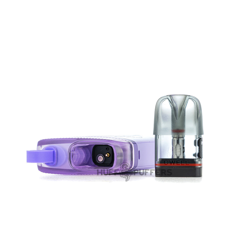 uwell caliburn g3 lite koko pod system graffiti purple with pod