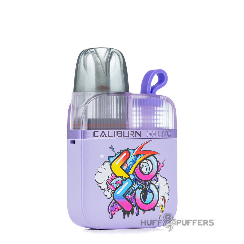 uwell caliburn g3 lite koko pod system graffiti purple